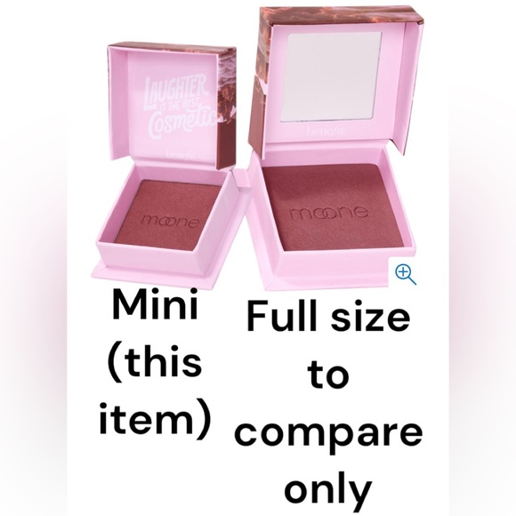 Benefit Cosmetics Moone Rich Berry Mini Blush with freshwater pearl = luminous - Picture 7 of 8